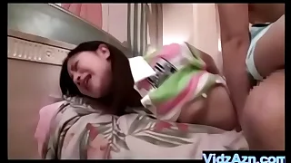 He Cums on Their way Cute Asian Face